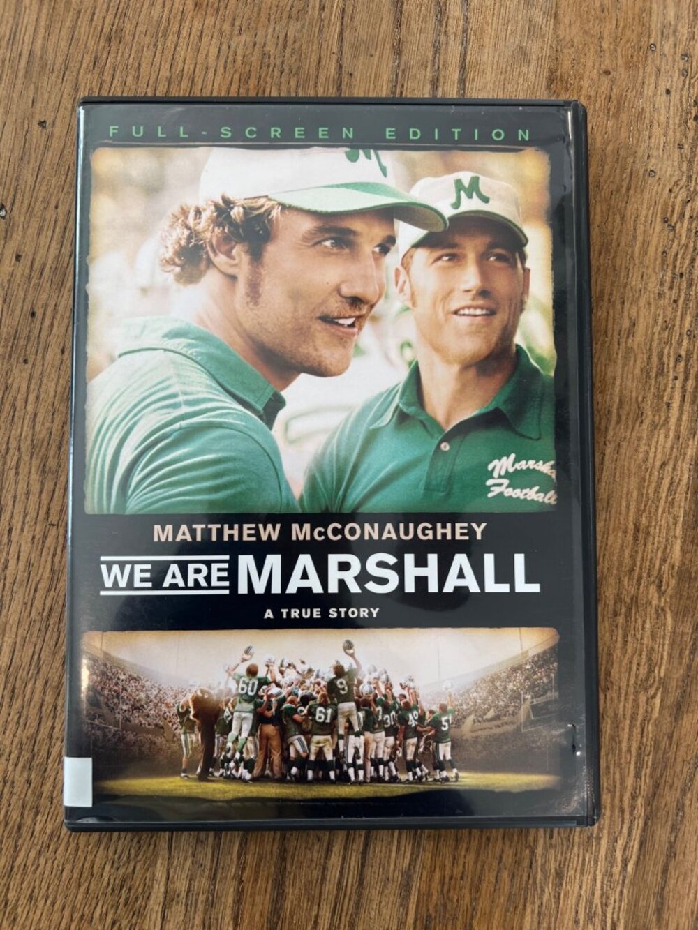 We Are Marshall 2006 Movie Full Screen DVD Edition Matthew McConaughey Pre-Owned